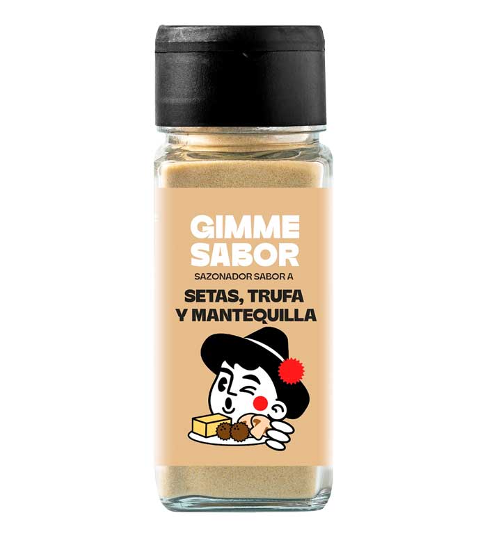 Gimme Sabor - Sazonador Vegetal Sabor Setas, Trufa Y Mantequilla