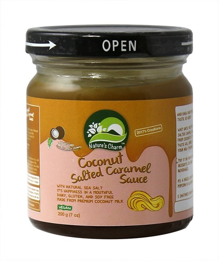 Nature's Charm Salted Caramel sauce 200gr